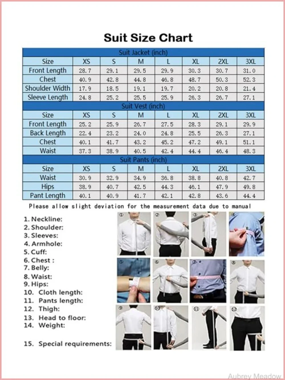 Linen 3 Piece Suit Set Slim Fit Jacket Vest Pants Wedding Tuxedo Groom Prom